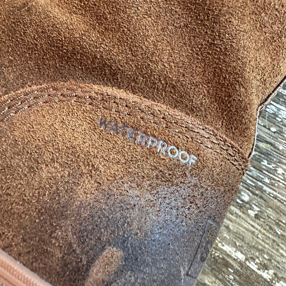 Sorel Slabtown 62’ Waterproof Rough Suede Leather Boots Brown Men’s Size 9.5 - Picture 9 of 15